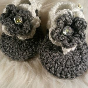 Baby Sandles Crocheted 3-6 Months
